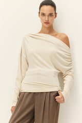 ELODIE THELMA DRAPE TOP