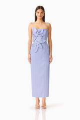 ELLIATT LUNELLE COLUMN MIDI DRESS