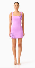 ELLIATT SOLENNE SQUARE NECK MINI DRESS