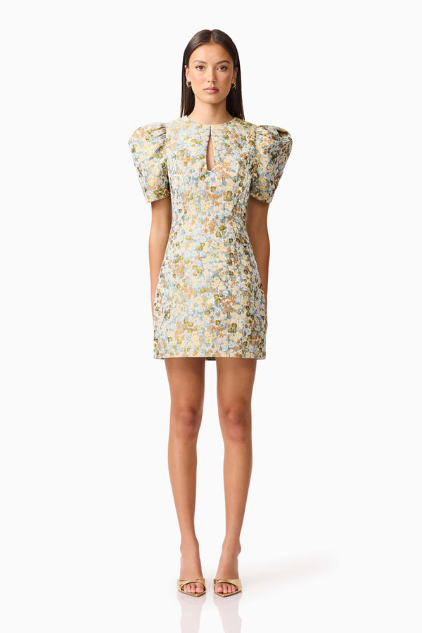 ELLIATT TASMIN PUFF SLEEVE MINI DRESS