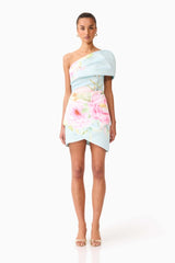 ELLIATT HARPER ASYMMETRICAL MINI DRESS