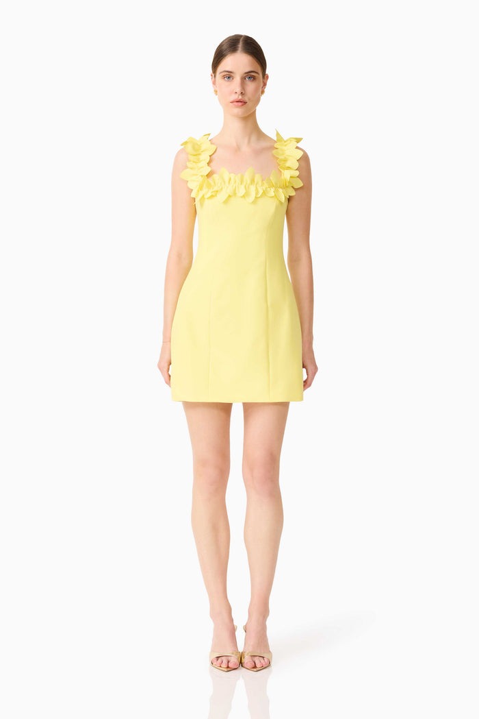 ELLIATT CARA SQUARE NECK MINI DRESS
