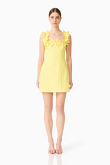 ELLIATT CARA SQUARE NECK MINI DRESS