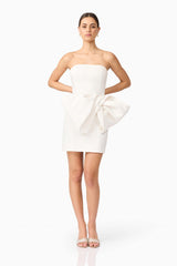 ELLIATT ELYSIE BOW MINI DRESS