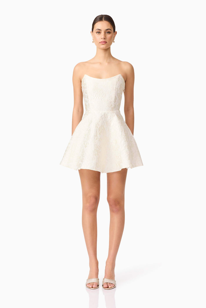 ELLIATT GALADIREL STRAPLESS MINI DRESS