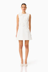 ELLIATT REINA 3D FLORAL MINI DRESS