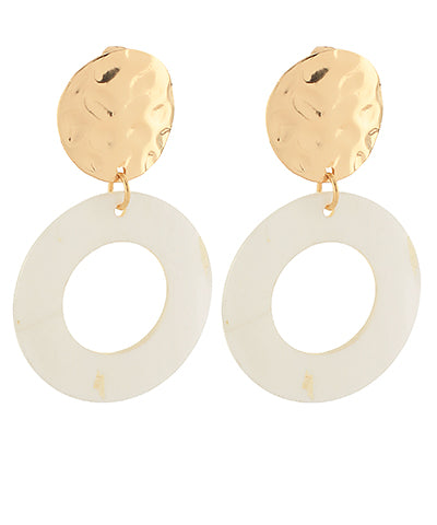 GS ROUND CLIP ON EARRING