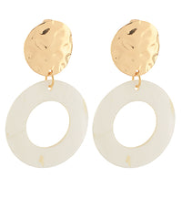 GS ROUND CLIP ON EARRING