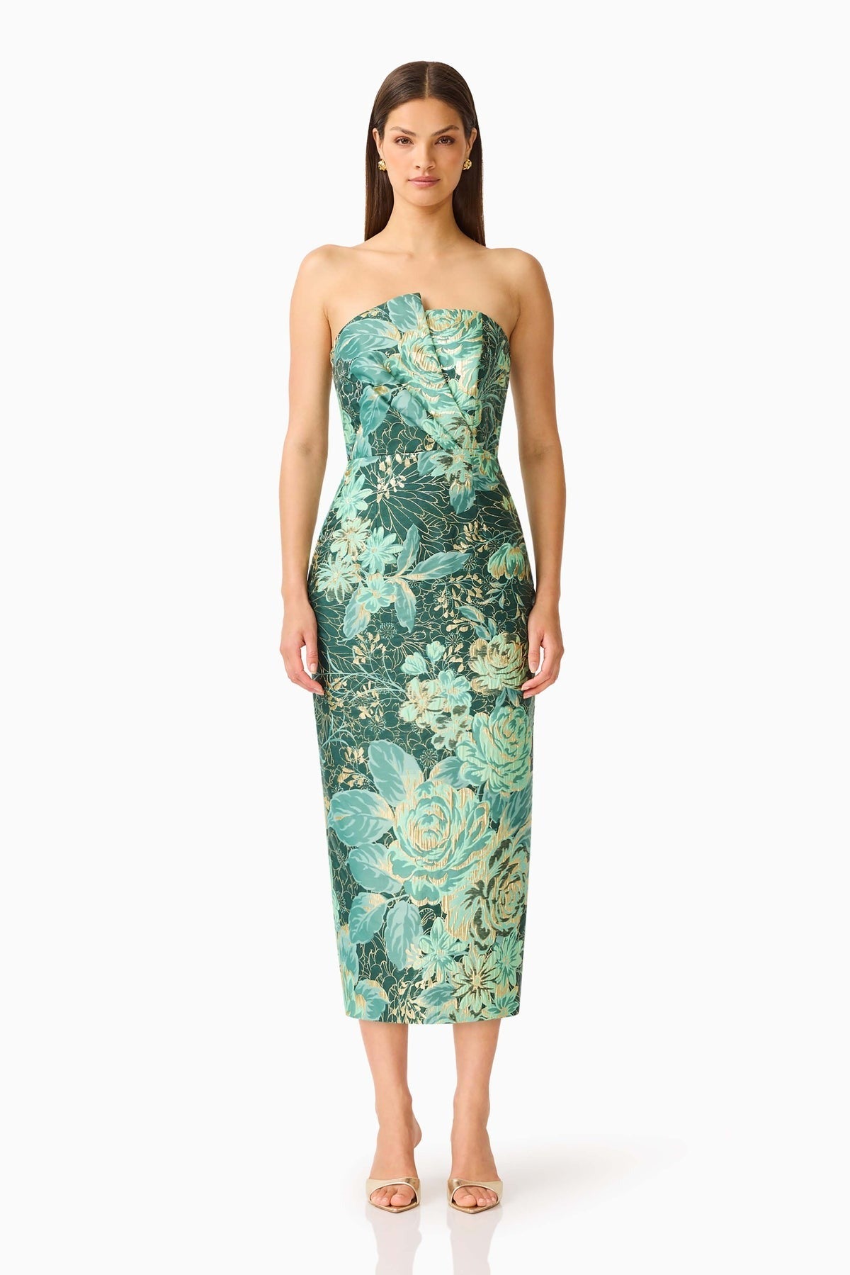 ELLIATT MELIORA COLUMN MIDI DRESS