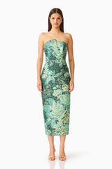 ELLIATT MELIORA COLUMN MIDI DRESS