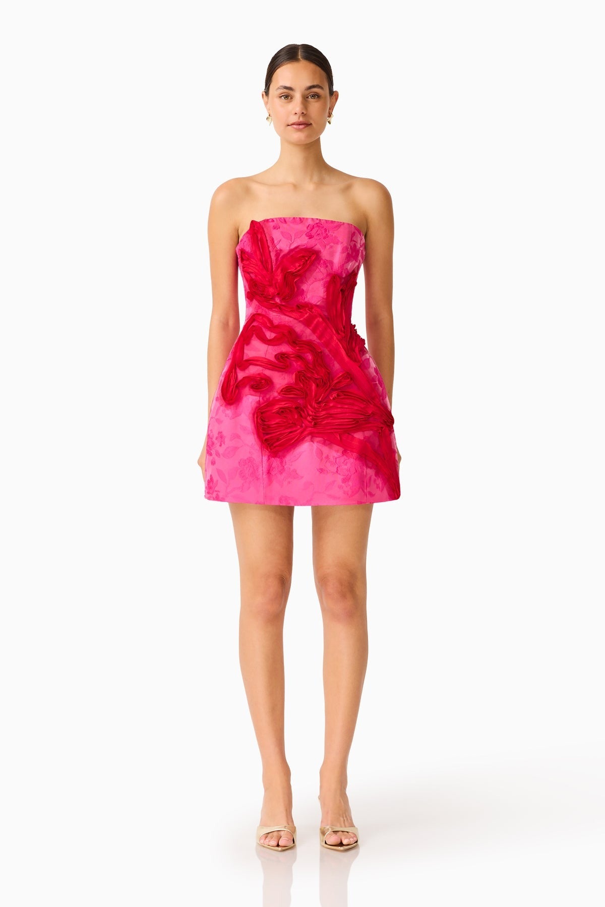 ELLIATT FLORENTIA STRAPLESS MINI DRESS