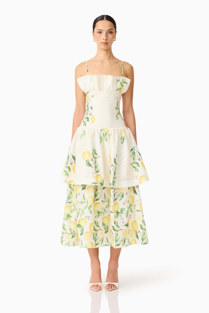 ELLIATT HANA TIERED MAXI DRESS