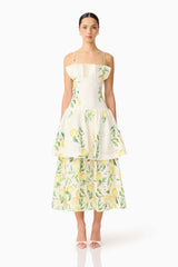ELLIATT HANA TIERED MAXI DRESS