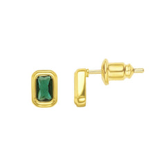 SAHIRA CLEMENTINE BEZEL STUDS