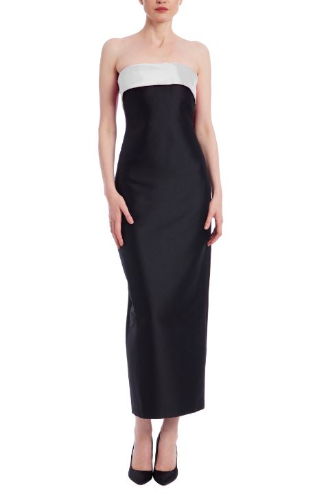 BADGLEY MISCHKA STRAPLESS DRESS