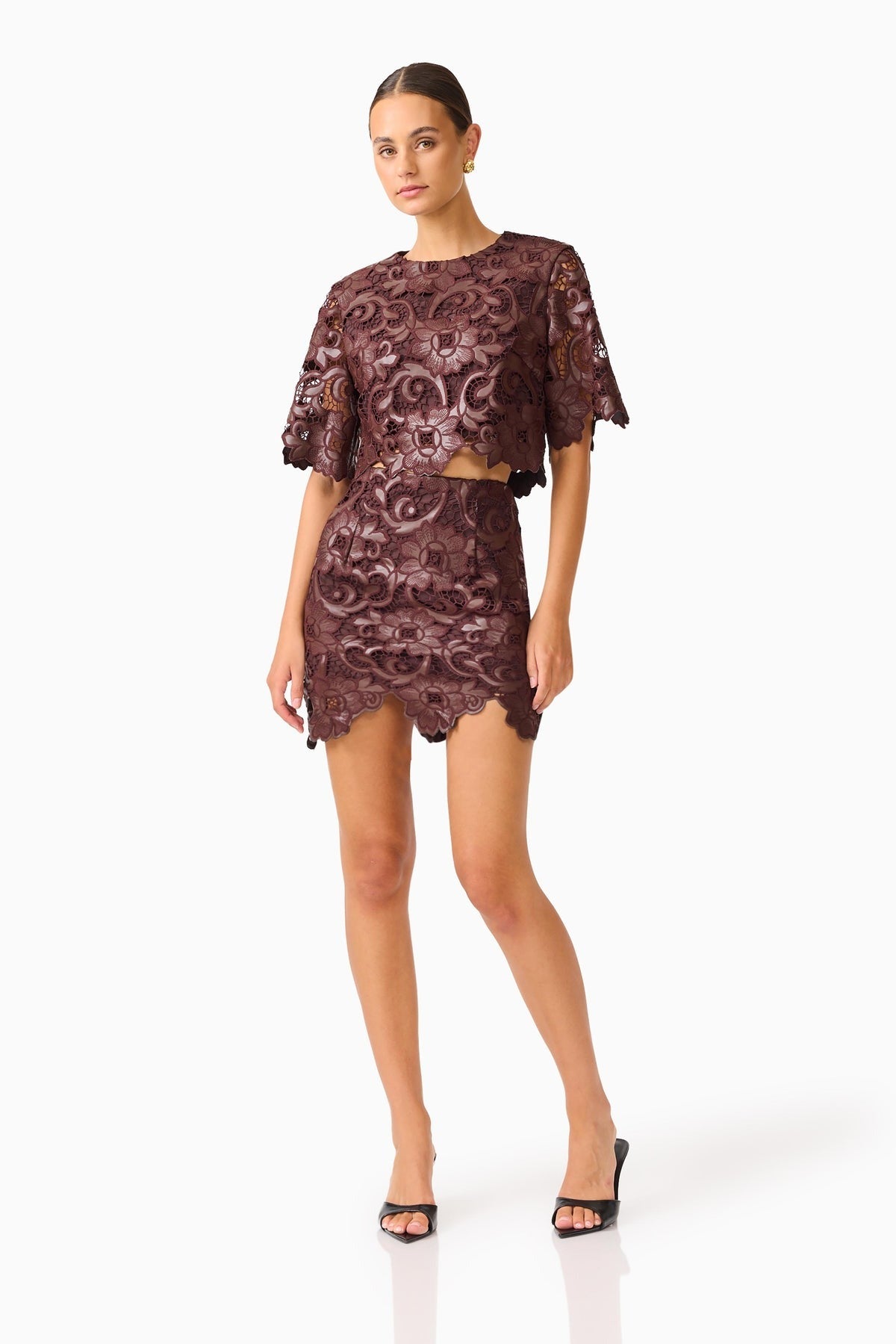 ELLIATT NOVELLE TOP AND MINI SKIRT SET