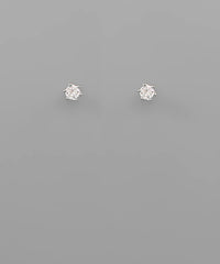 GS 4MM CZ STUDS
