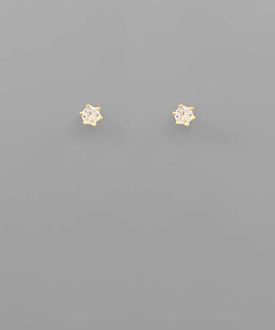 GS 4MM CZ STUDS