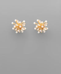 GS CLUSTER STUD EARRING