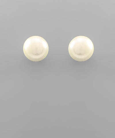 GS 14MM PEARL EARRING