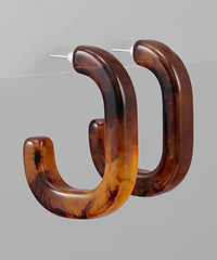 GS 45 MM OVAL OPEN HOOP