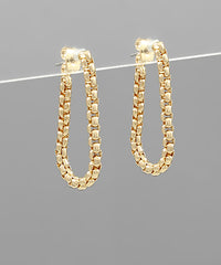 GS CHAIN EARRING