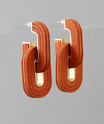 GS THICK WOOD LINK HOOPS