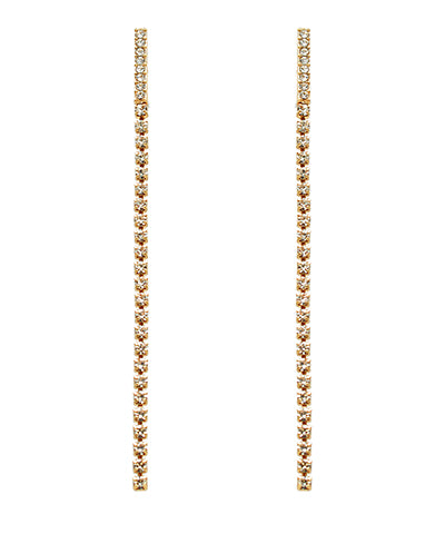 GS RHINESTONE DROP EARRING