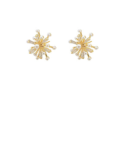 GS JEWELED STUD EARRING