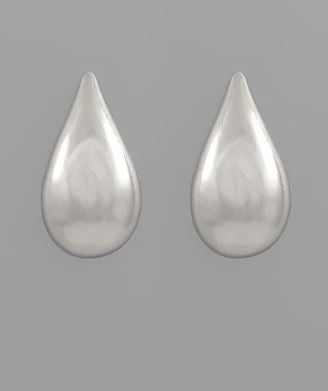 GS BOLD TEARDROP EARRING