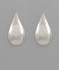 GS BOLD TEARDROP EARRING