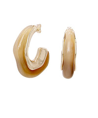 GS ORGANIC MARBLED HOOPS