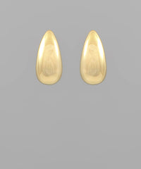 GS TEARDROP BOLD EARRING