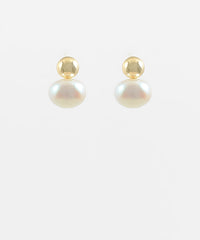 GS ROUND PEARL STUD