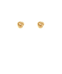 GS GOLD DIPPED KNOT STUDS