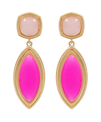 GS MARQUISE STONE DROP EARRING