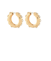 GS DOTTED HUGGIES METAL HOOPS