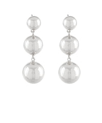 GS LINEAR CCB BALL DANGLE EARRINGS