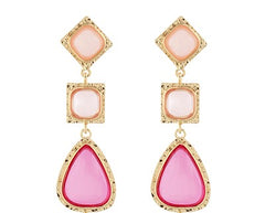 GS LINEAR MULTI SHAPE EARRING