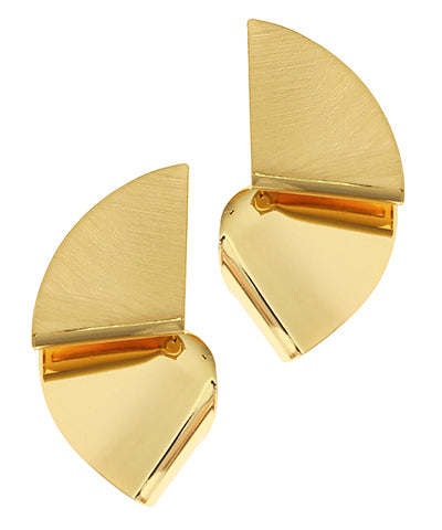 GS GEO BOLD METAL EARRING