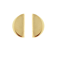 GS GEO FOLD DISC EARRING