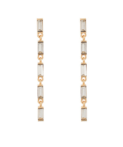 GS LINEAR BAGUETTE EARRINGS