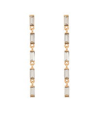 GS LINEAR BAGUETTE EARRINGS