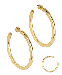 GS 50 MM METAL HOOPS
