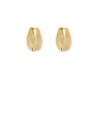 GS 20MM BOLD OVAL METAL HOOPS
