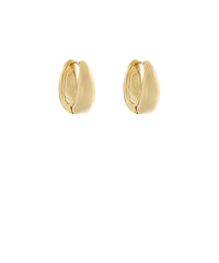 GS 20MM BOLD OVAL METAL HOOPS