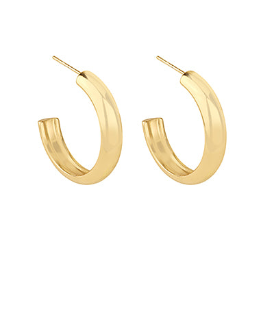 GS 30MM BOLD STAINLESS HOOP