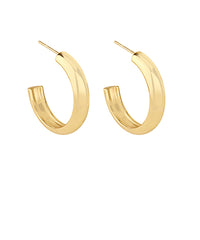 GS 30MM BOLD STAINLESS HOOP