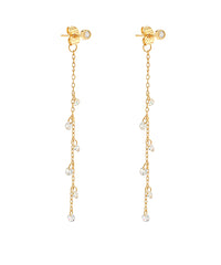 GS GLASS PEAKABOO DANGLE EARRING