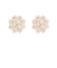GS BRIDAL FLOWER CLUSTER EARRING